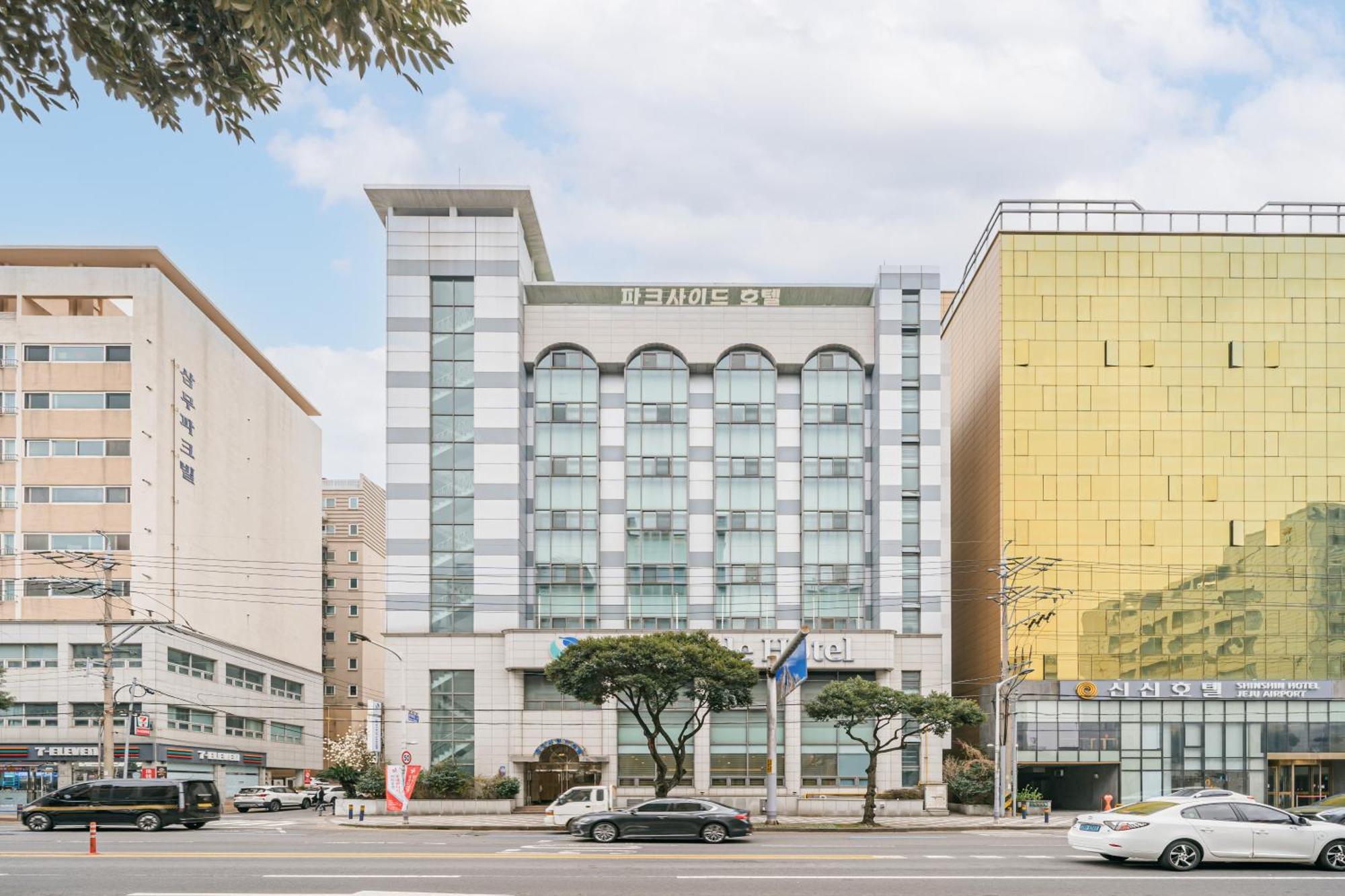 Jeju Parkside Tourist Hotel מראה חיצוני תמונה